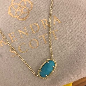 NWT Kendra Scott turquoise necklace